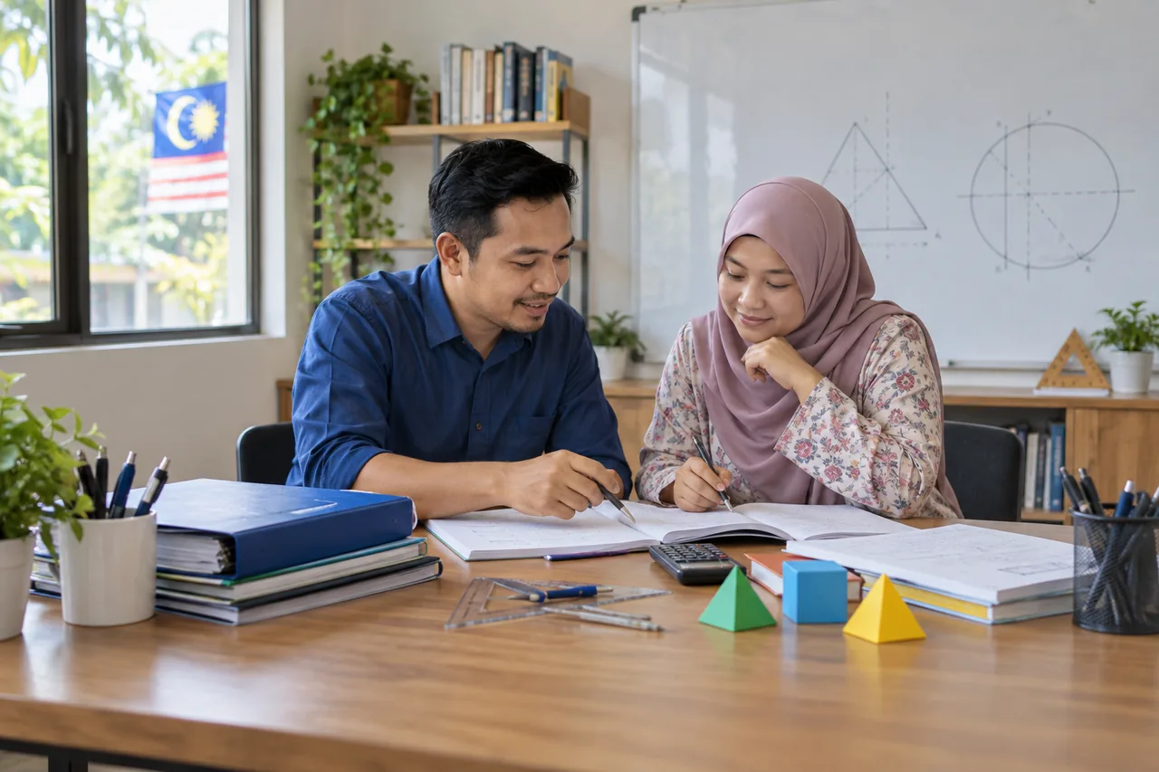Guru Matematik SPM merancang sokongan pelajar bersama-sama